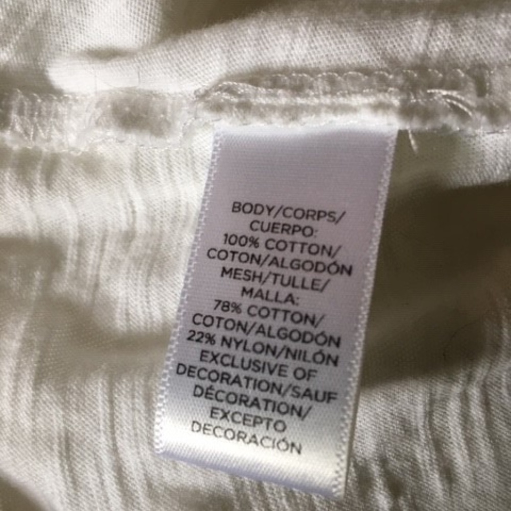 CLOSING SALE Flutter Sleeve Top with Lace Inlay - Picture 5 of 5